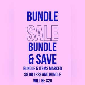 BUNDLE AND SAVE